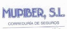 MUPIBER,S.L. CORREDURIA DE SEGUROS      